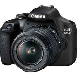 Canon Canon EOS 2000D DSLR fényképezőgép kit (18-55mm IS II objektívvel) + Canon táska + 16GB SD