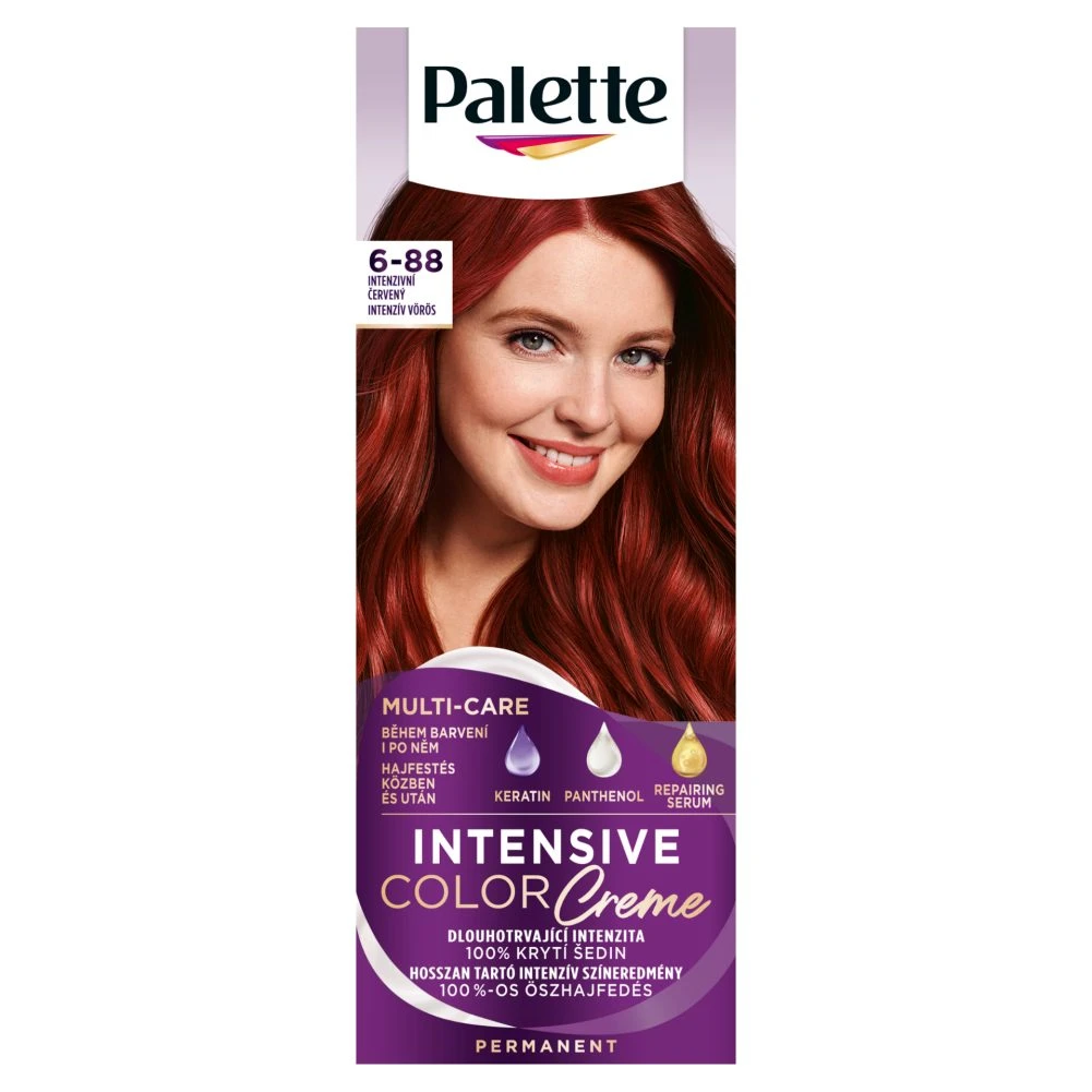 Palette Intensive Color Creme Hajfesték intenzív vörös R15 (6 88), 1 db