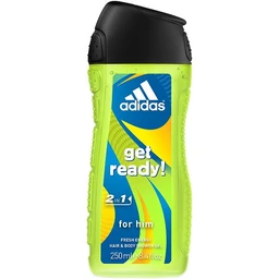 adidas Adidas Get Ready! tusfürdő testre, hajra és arcra citrus kivonattal 250 ml
