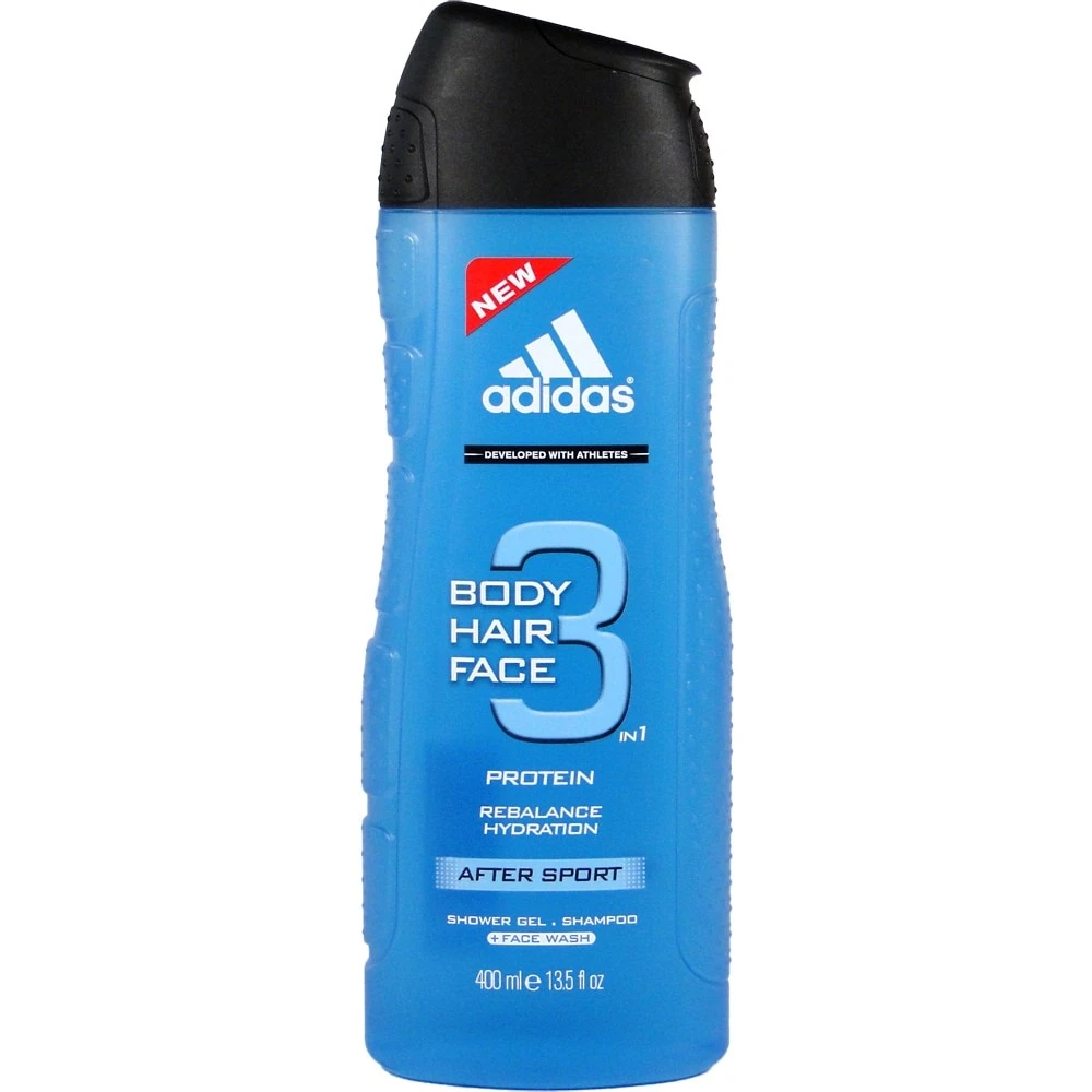 adidas Tusfürdő After Sport Hydrating férfi, 400 ml