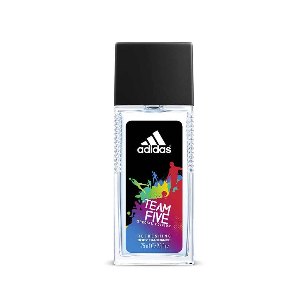 Adidas Team Five hajtógáz nélküli pumpás parfümdezodor férfiaknak 75 ml