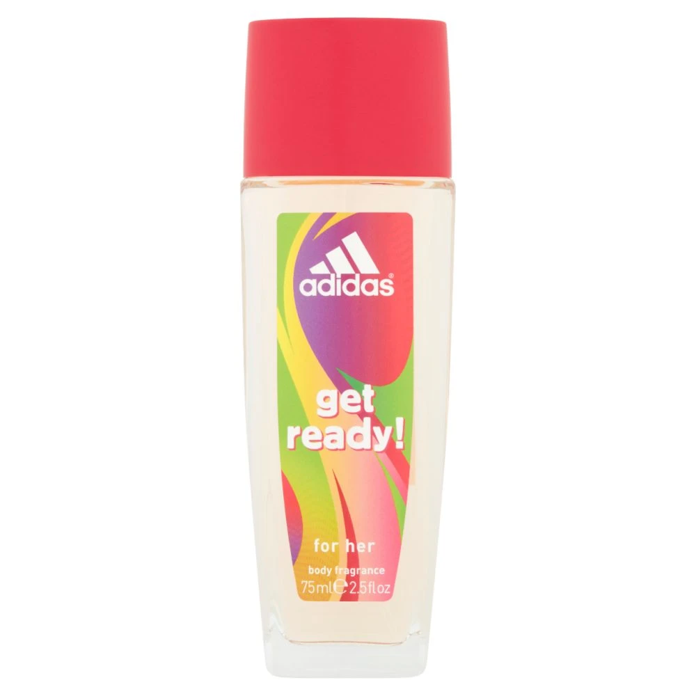 Adidas Get Ready! női hajtógáz nélküli pumpás parfüm dezodor 75 ml
