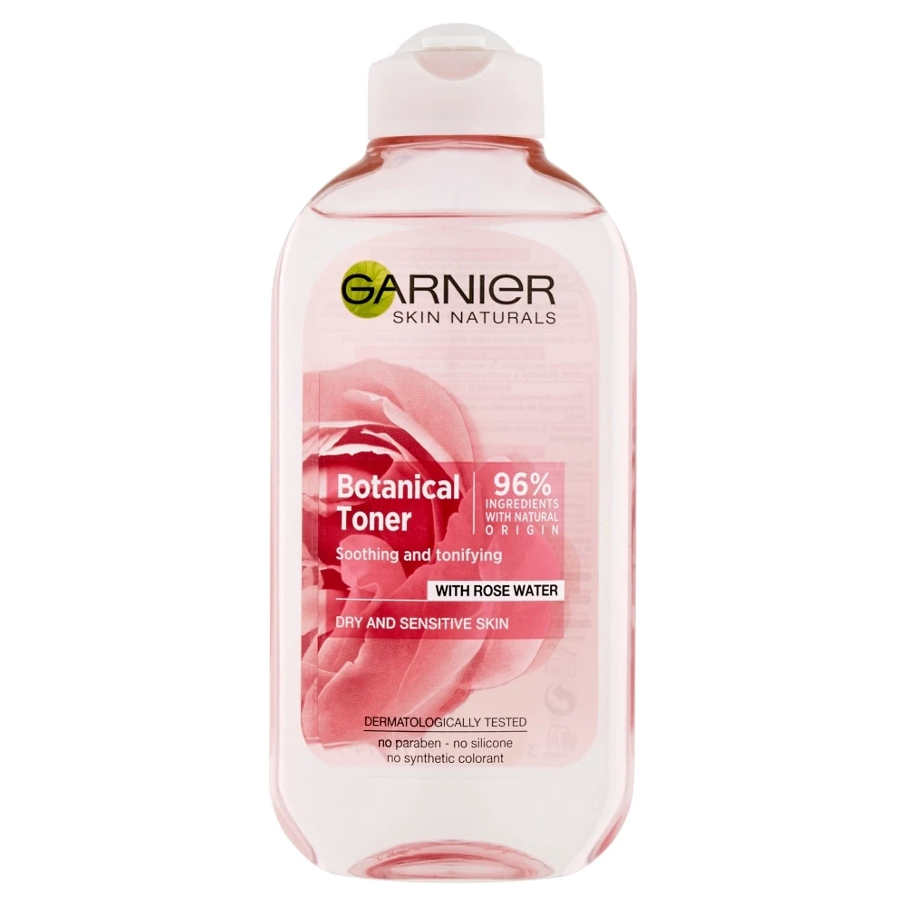 Garnier Skin Naturals Botanical arctisztító tonik rózsavízzel 200 ml