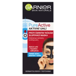Garnier Skin Naturals Arcmaszk aktívszénnel, lehúzható, 50 ml