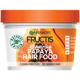 FRUCTIS FRUCTIS Hair food hajmaszk papaya sérült hajra, 390 ml