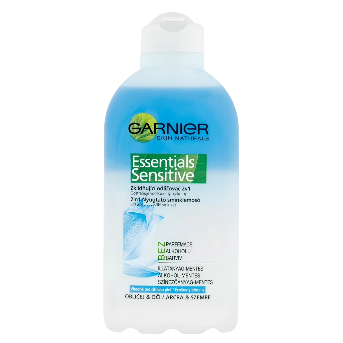 Garnier Skin Naturals Essentials Sensitive 2in1 nyugtató sminklemosó 200 ml