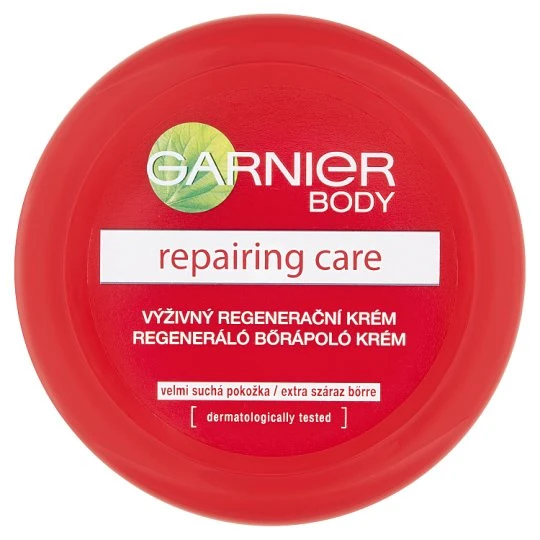 Garnier Body Repairing Care regeneráló bőrápoló krém extra száraz bőrre 200 ml