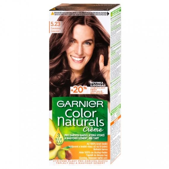 Garnier Color Naturals Crème 5.23 Csokoládé tápláló tartós hajfesték
