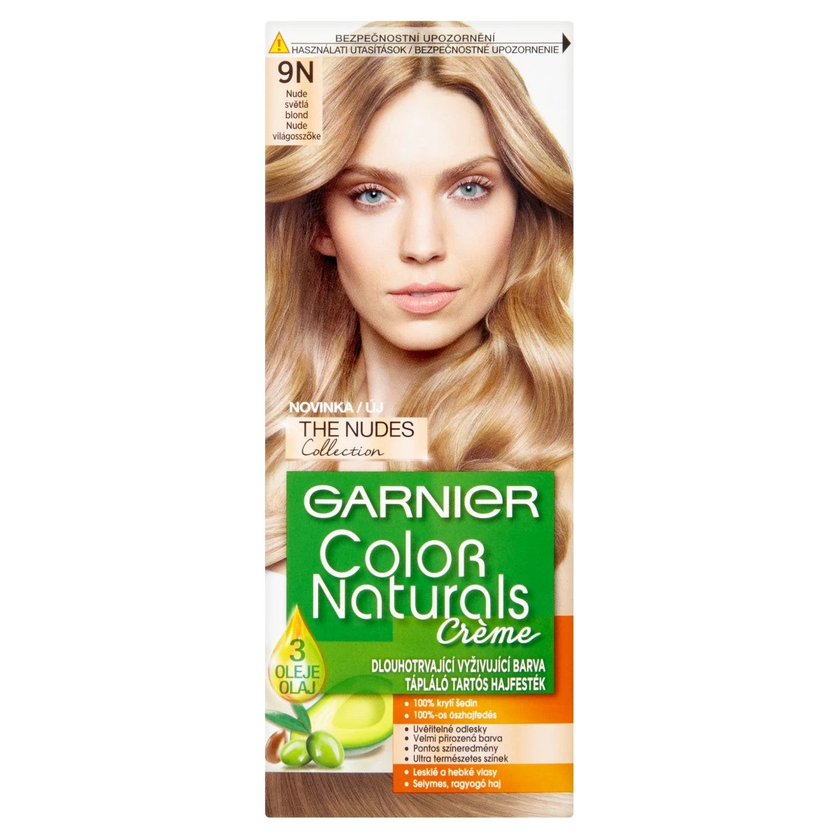 Color Naturals Tartós hajfesték nude világos szőke 9.132, 1 db