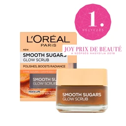 L'Oréal Smooth Sugars finomszemcsés, ragyogást adó arcradír, 50 ml