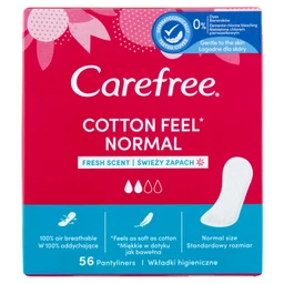 Carefree Carefree Tisztasági betét, cotton fresh, 56 db