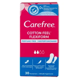 Carefree Carefree Cotton Feel Flexiform tisztasági betét 30 db