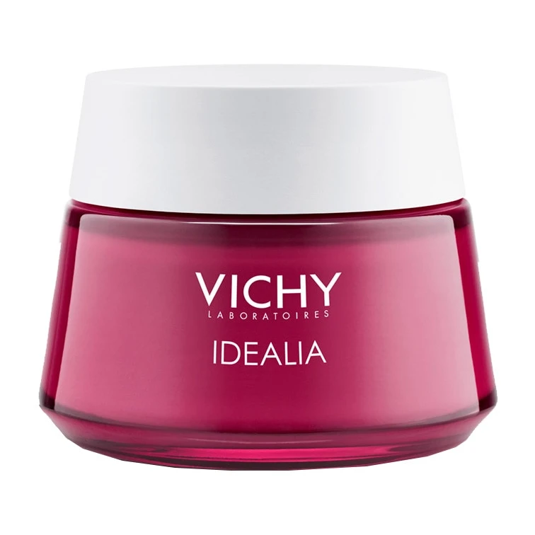 Vichy Idéalia bőrkisimító és ragyogást adó, energizáló arckrém normál, kombinált arcbőrre 50 ml
