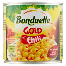 Bonduelle Bonduelle Gold Chili morzsolt csemegekukorica paprikával és chilivel 310 g