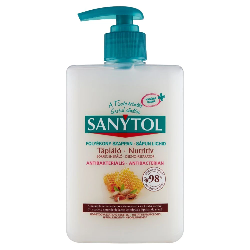 Sanytol Folyékony szappan antibakteriális, 250 g
