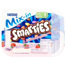 Smarties Smarties Mix In epres joghurt ropogós cukorbevonatos tejcsokoládé drazséval 120g
