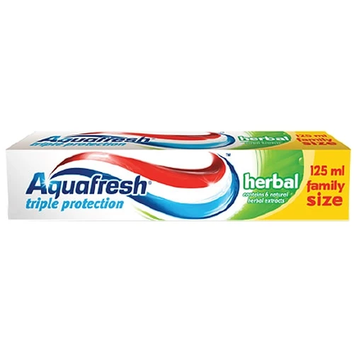 Aquafresh Herbal fogkrém, 125 ml