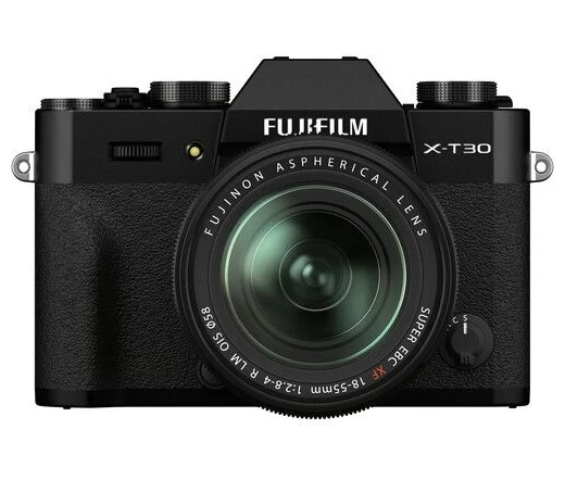 Fujifilm X-T30 MILC fényképezőgép + XF18-55MM F2.8-4R, Fekete