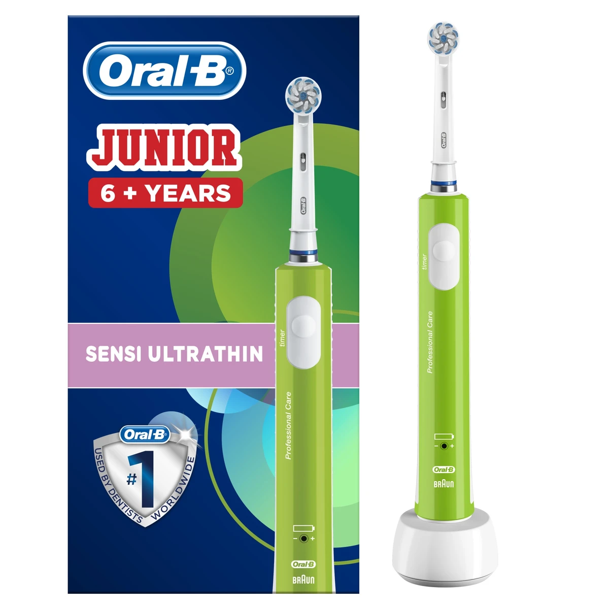 Oral-B Oral B Oral B Elektromos fogkefe Junior 6+, 1 db