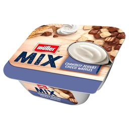 Müller Müller Mix banános joghurt tejcsokoládéval bevont kukoricapehellyel 130 g