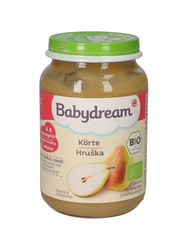 Babydream Bio 4h Körte 100% Gyümölcs 190 G