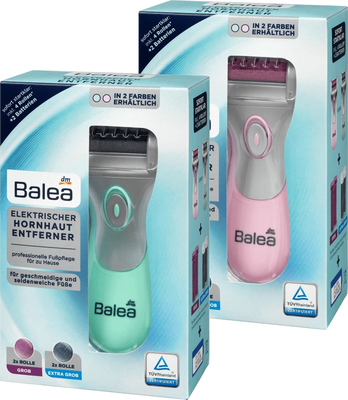 Balea Elektromos bőrreszelő készülék, 1 db