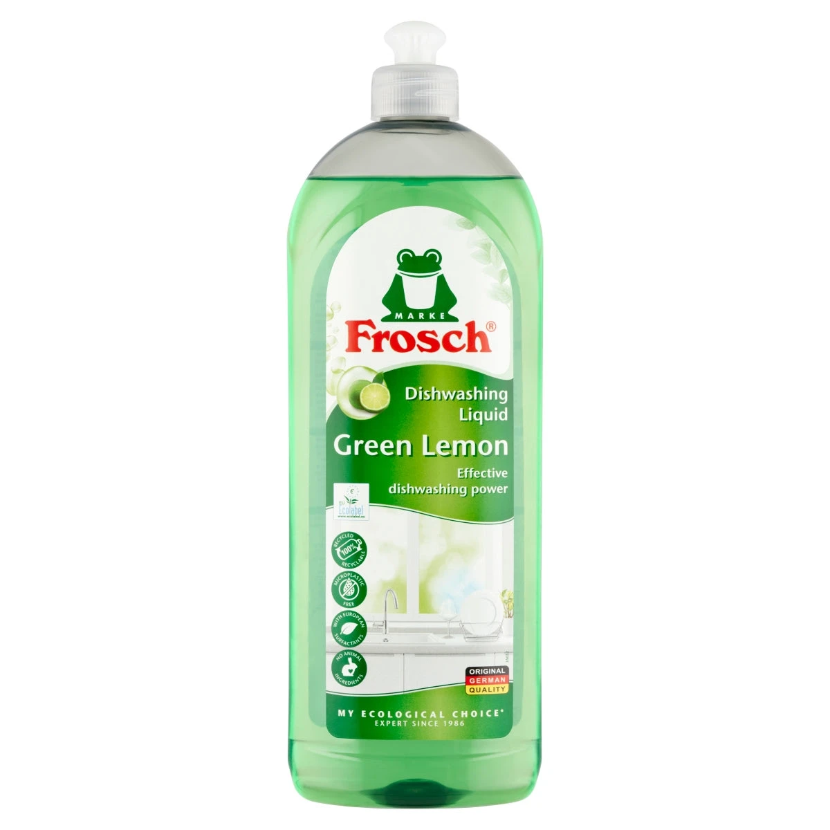 Frosch Ecological Zöldcitrom mosogatószer 750 ml
