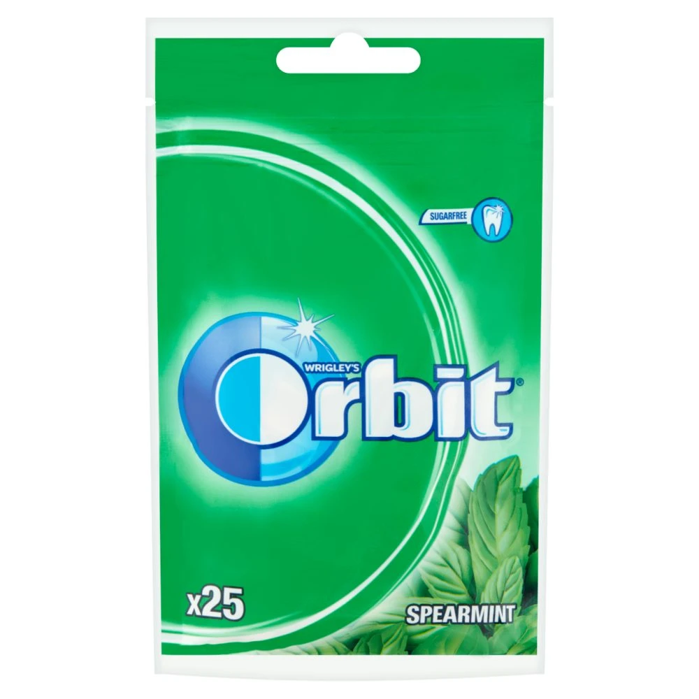 Orbit Spearmint mentaízű rágógumi 35 g