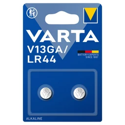 Varta Varta V13GA/LR44 1,5 V nagy teljesítményű alkáli elem 2 db