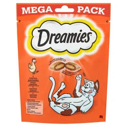 Dreamies Dreamies jutalomfalat macskák számára csirkével 180 g