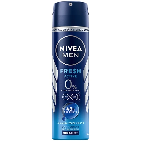NIVEA MEN Deo spray Fresh Active, 150 ml