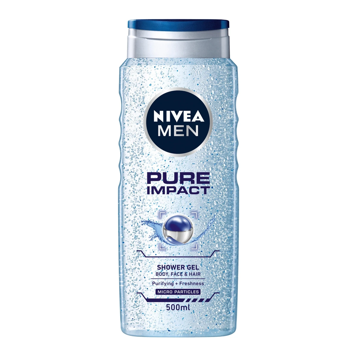 NIVEA MEN Pure Impact tusfürdő 500 ml