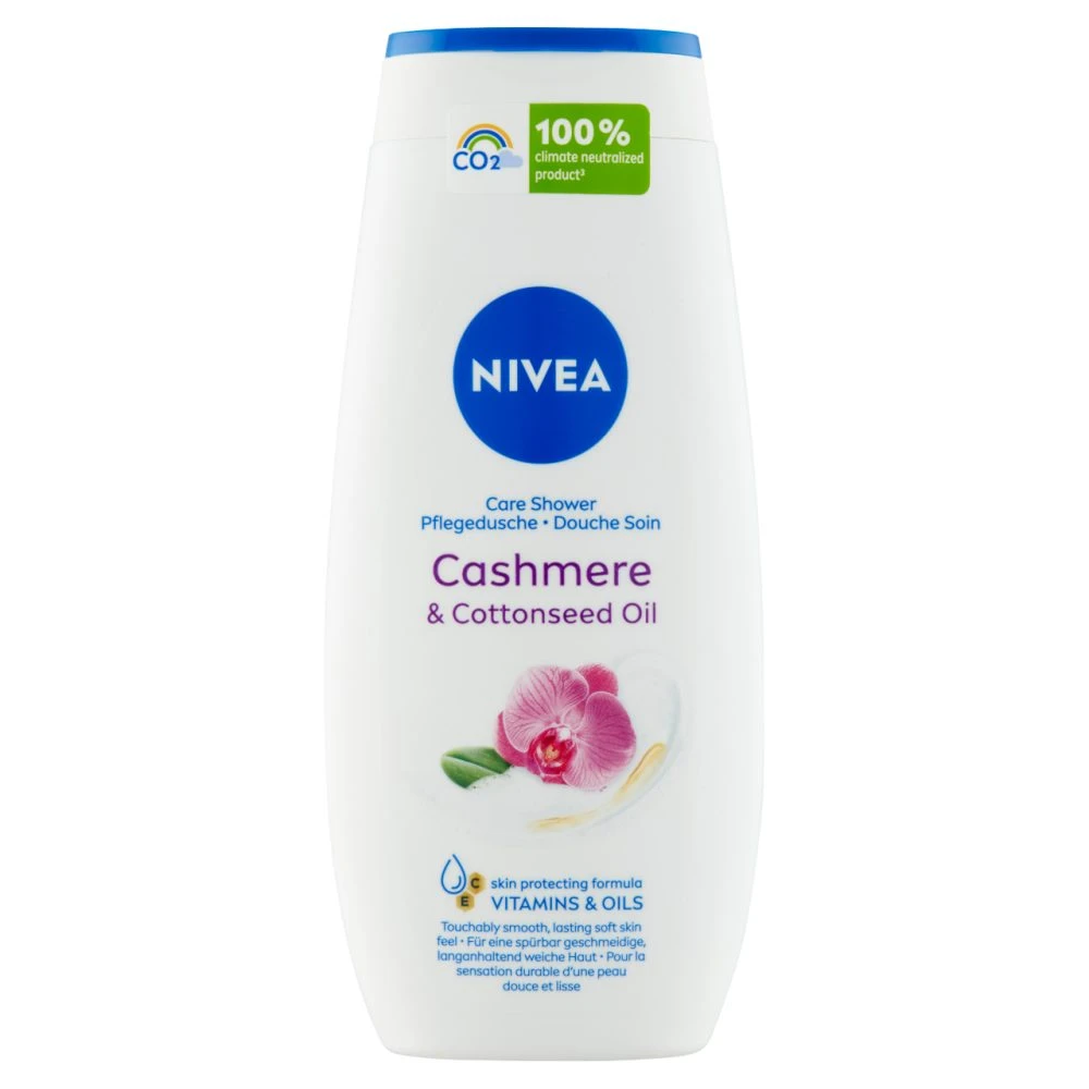 NIVEA Care & Cashmere krémtusfürdő 250 ml