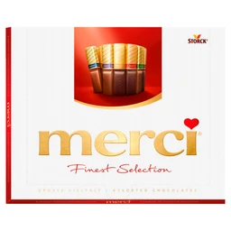 Merci Merci Finest Selection 8 csokoládékülönlegesség 250 g