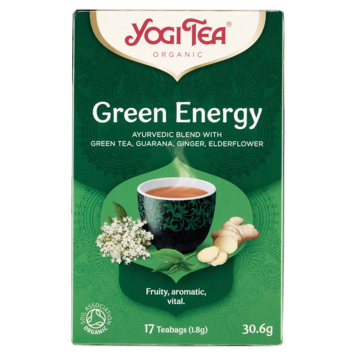 Bio Energizáló tea, 30,6 g