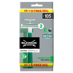 Wilkinson Wilkinson Sensitive extra2 férfi eldobható borotva, 15 db
