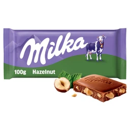 Milka Milka Tejcsokoládé 100 g törtmogyorós