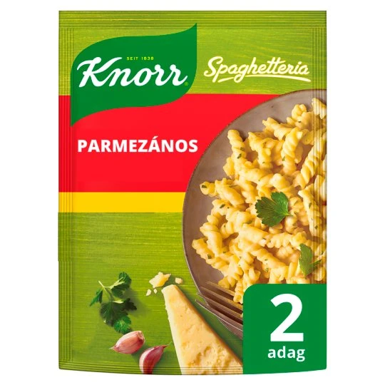 Knorr Spaghetteria tészta parmezános sajtszósszal 163g