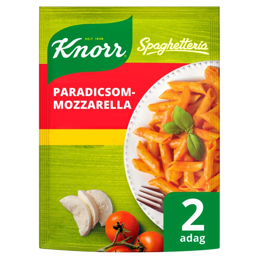 Knorr Spaghetteria tészta paradicsomos mozzarellás szósszal 163g