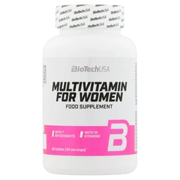 Biotech Biotech Multivitamin tabletta nőknek, 60 db