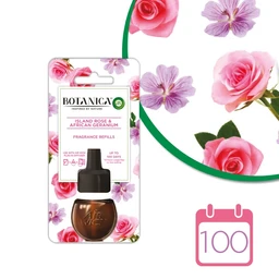  Botanica by Air Wick Szigeti rózsa és Afrikai geránium utántöltő légfrissítő készülékhez 19 ml