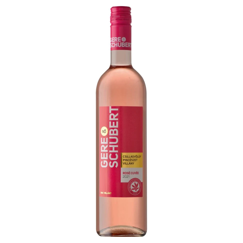 Gere - Schubert Rosé Cuvée száraz rosébor 12% 0,75 l