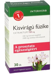  Interherb Napi1 Kisvirágú Füzike Extraktum 150 mg étrend kiegészítő kapszula 30 db 13,7 g