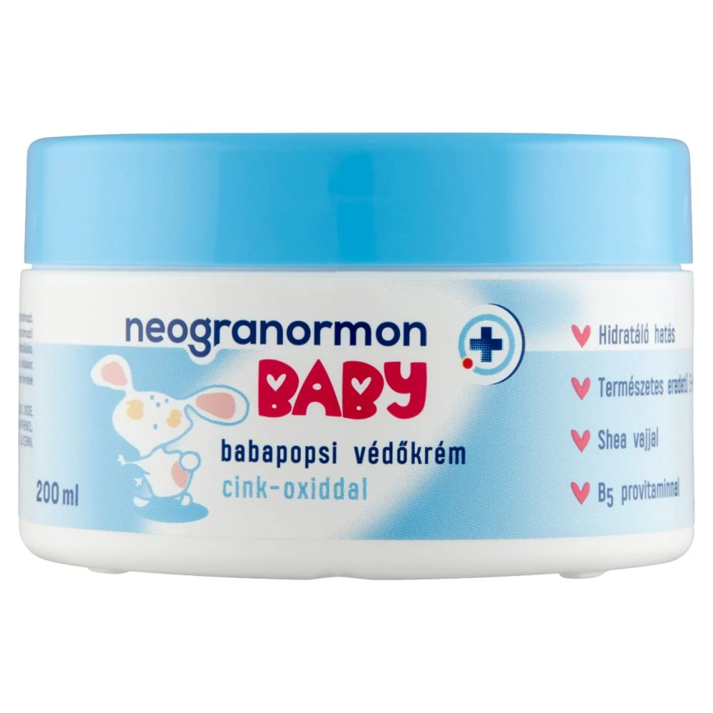 Neogranormon Baby babapopsi védőkrém cink oxiddal 200 ml