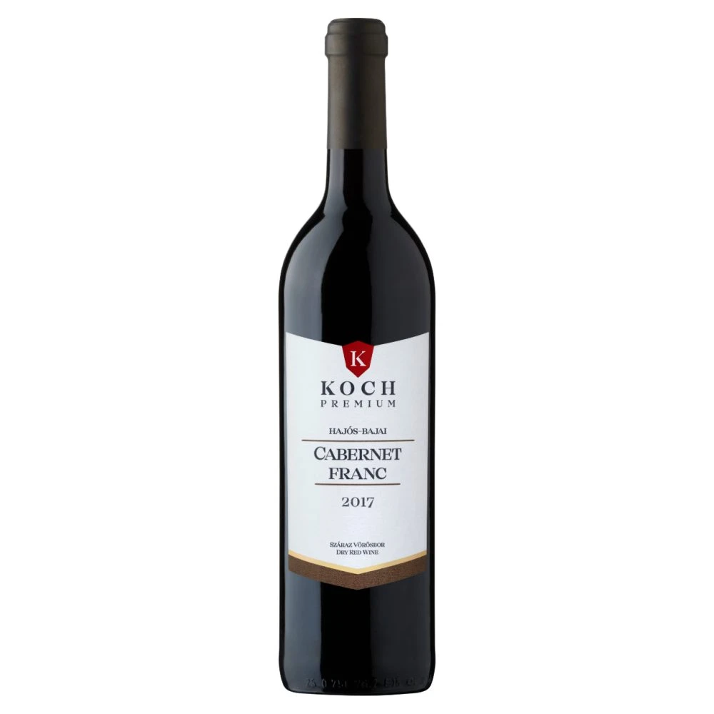 Koch Premium Hajós Bajai Cabernet Franc száraz vörösbor 0,75 l