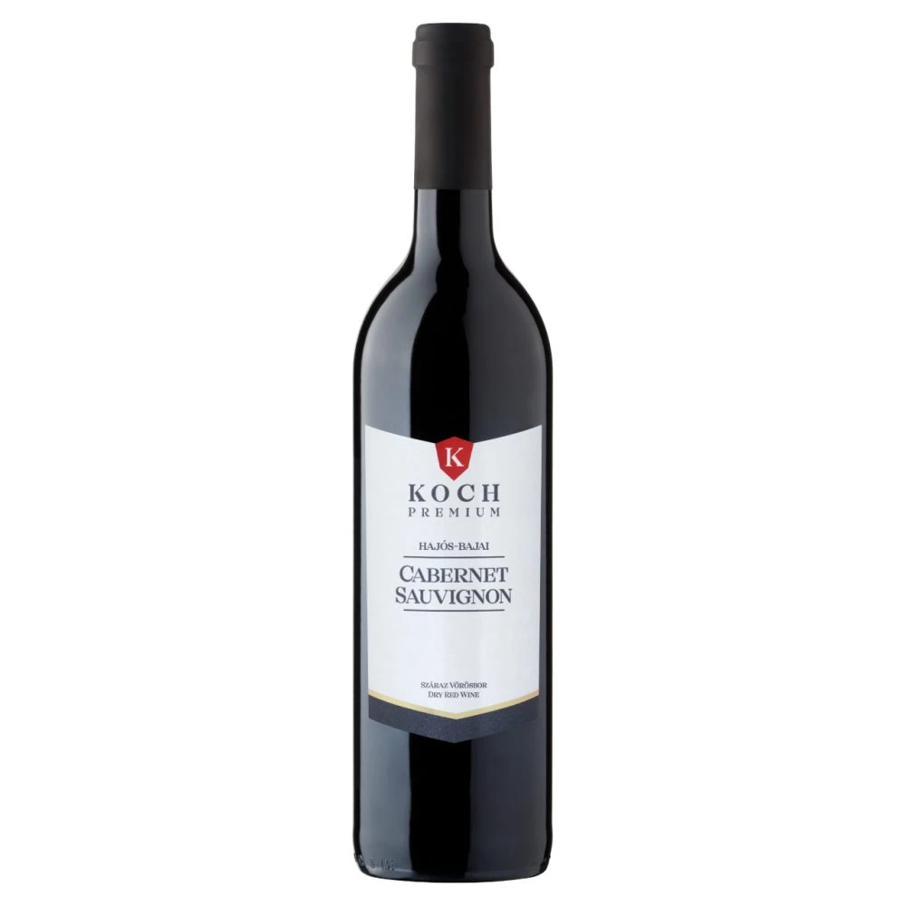 Koch Premium Hajós Bajai Cabernet Sauvignon száraz vörösbor 0,75 l