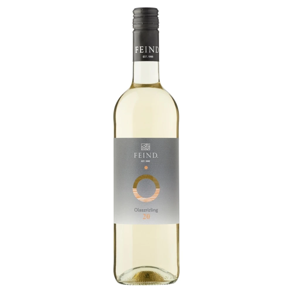 Feind Balatonfüred-Csopaki Olaszrizling száraz fehér bor 14% 750 ml
