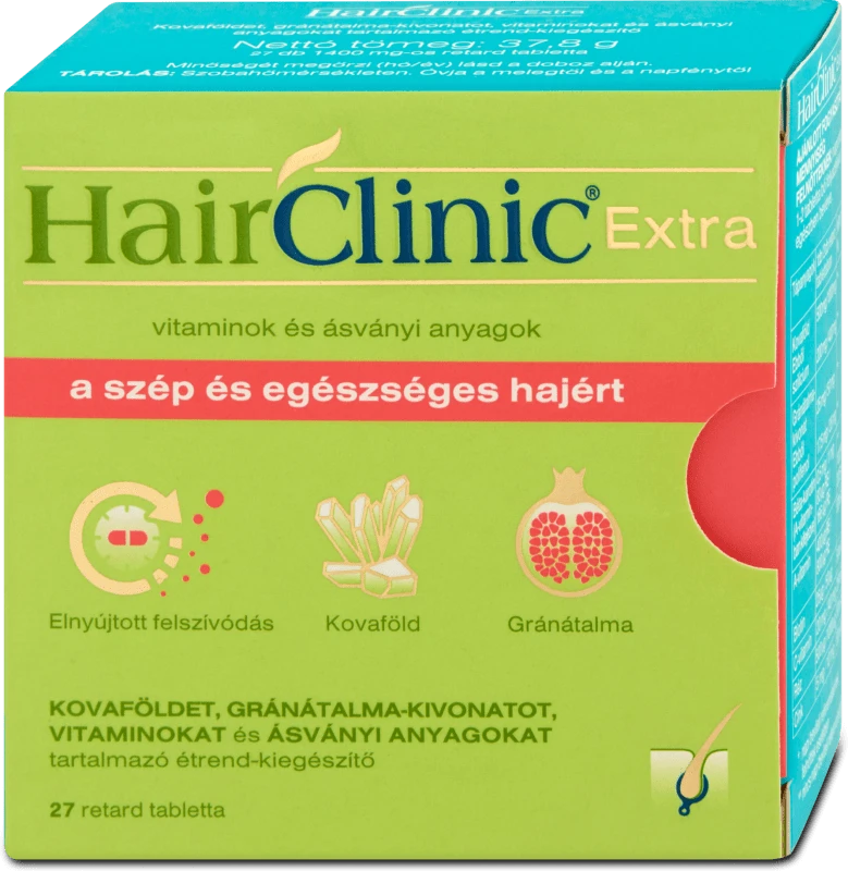 HairClinic Extra tabletta, 27 db