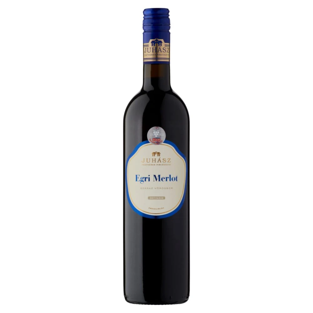 Juhász Egri Merlot száraz vörösbor 13% 750 ml