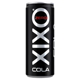 XIXO XIXO Cola Zero kólaízű, energia és cukormentes, szénsavas üdítőital édesítőszerekkel 250 ml